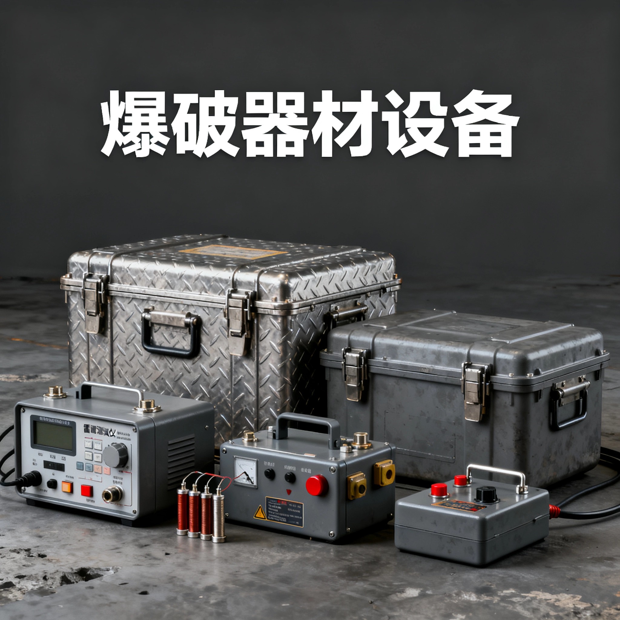 蒋湖农场爆破工程师的“兵器库”：常用器材一册通